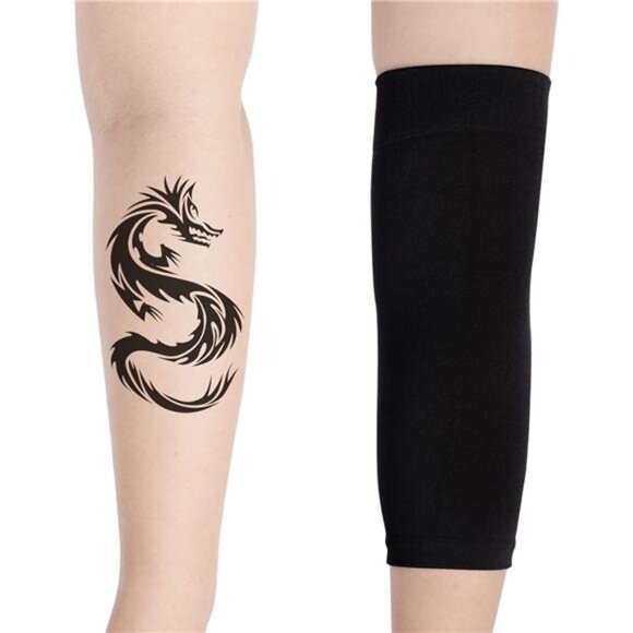 3 Pairs Tattoo Cover Up Sleeve Forearm Tattoo Cover Tattoo Cover Up - Picture 5 of 16